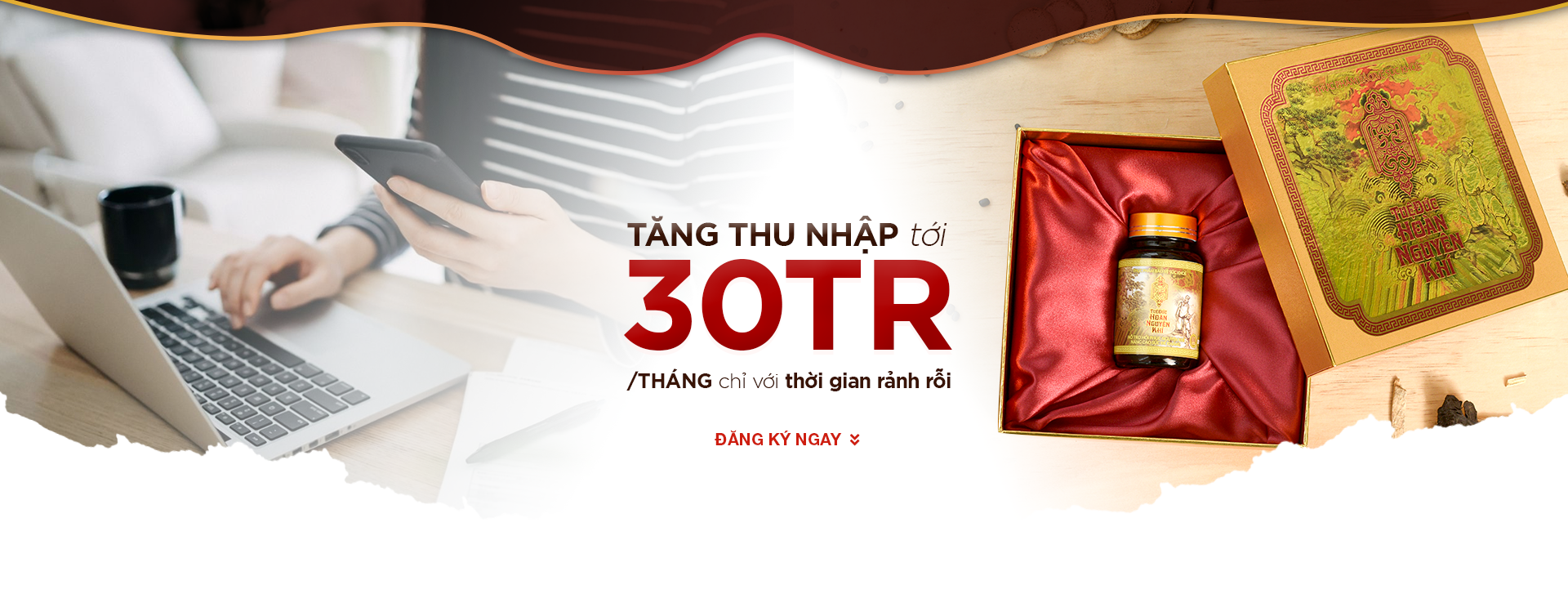Banner chính trang đại lý
